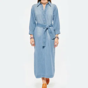 grossiste HANA SAN Robe Ionna Bleu Ciel 10