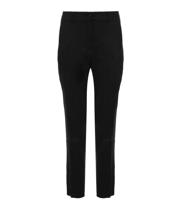 HANA SAN Pantalon Andreas Noir des prix incroyables 1