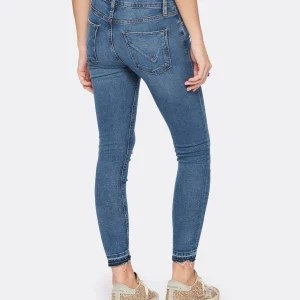 grossiste en ligne Hudson Jeans Jean Nico Midrise Super Skinny Crop Bleu Shortwave 15