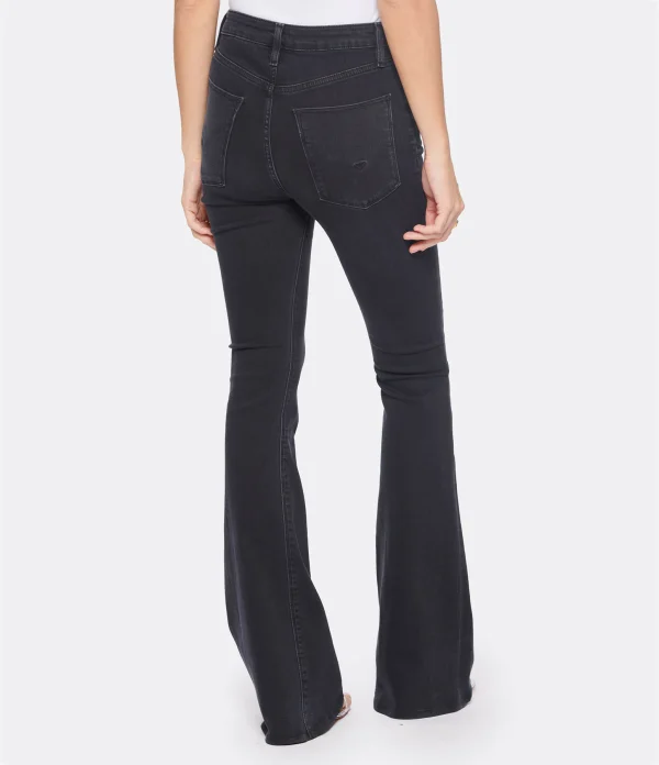 excellente qualité Hudson Jeans Jean Holly High Rise Flare Denim Noir 6