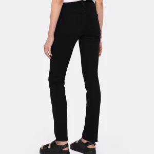 site pas cher Hudson Jeans Jean Nico Midrise Straight Noir 16