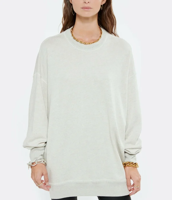 MARANT ÉTOILE Sweatshirt Mindyae Coton Écru mode tendance 4