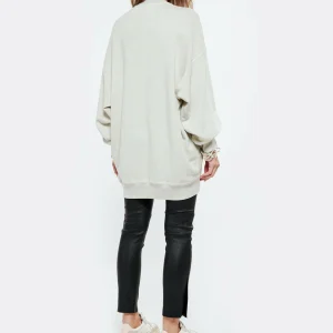 MARANT ÉTOILE Sweatshirt Mindyae Coton Écru mode tendance 15