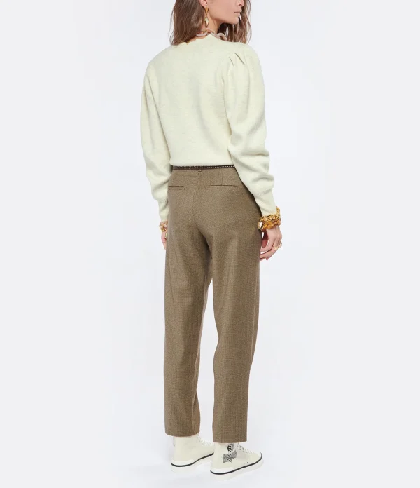 De Qualité MARANT ÉTOILE Pull Kelaya Coton Écru 6