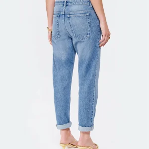 MARANT ÉTOILE Jean Neasr Coton Bleu Clair marque pas cher 18