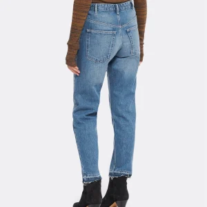 soldes en ligne MARANT ÉTOILE Jean Belden Coton Bleu Clair 15