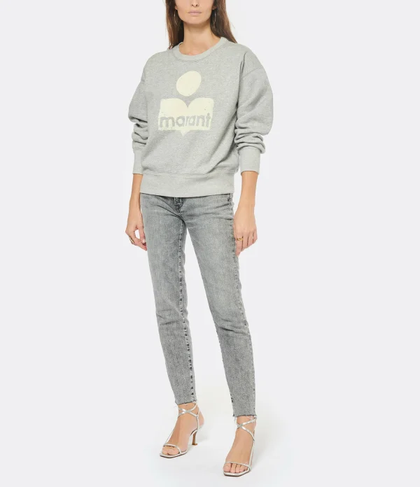 MARANT ÉTOILE Sweatshirt Mobyli Coton Gris comparez les prix 5