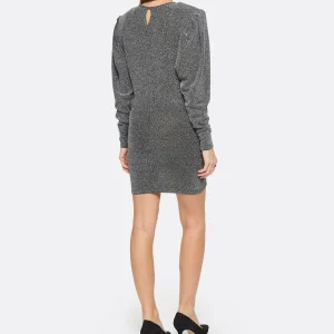 MARANT ÉTOILE Robe Benedicte Argenté soldes de Noël 9