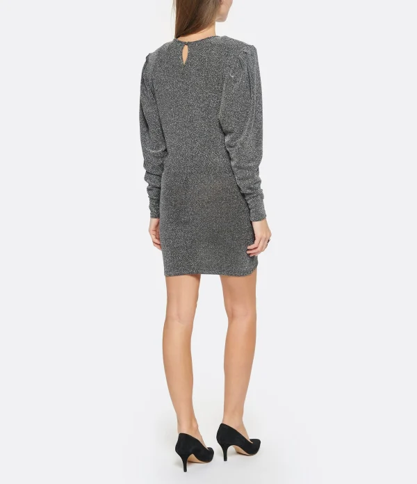 MARANT ÉTOILE Robe Benedicte Argenté soldes de Noël 4