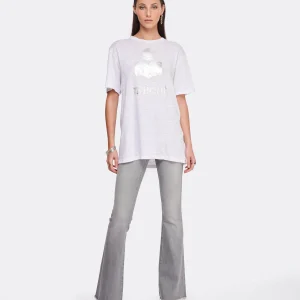 soldes officiel MARANT ÉTOILE Tee-shirt Zewel Lin Blanc 10