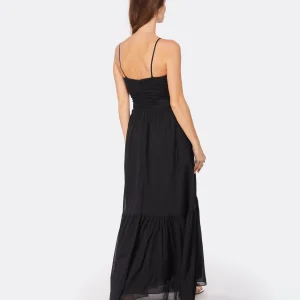 Paiement sécurisé MARANT ÉTOILE Robe Longue Giana Coton Noir 13