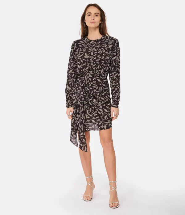 luxe soldes MARANT ÉTOILE Robe Courte Dulce Noir 4