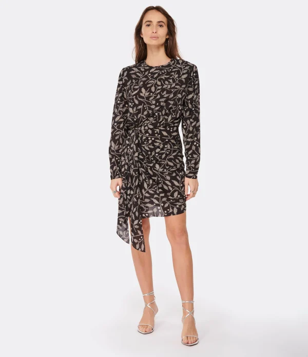 MARANT ÉTOILE Robe Courte Dulce Noir Vente 4