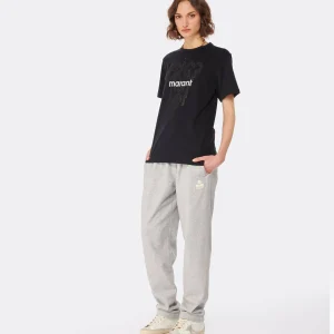 boutiqued en ligne MARANT ÉTOILE Tee-shirt Zewel Coton Noir 15