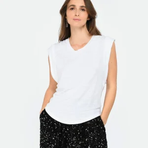 MARANT ÉTOILE Tee-shirt Kotty Lin Blanc Prix très abordable 12