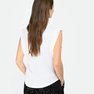 MARANT ÉTOILE Tee-shirt Kotty Lin Blanc Prix très abordable 14