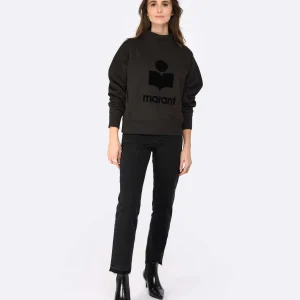 MARANT ÉTOILE Jean Belden Coton Noir Délavé magasin en ligne 26