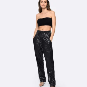 MARANT ÉTOILE Pantalon Brina Noir Midnight Distributeur Officiel 12