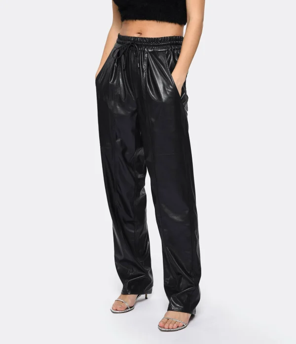 MARANT ÉTOILE Pantalon Brina Noir Midnight Distributeur Officiel 5