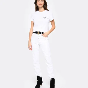 mode pas chere MARANT ÉTOILE Jean Belden Coton Blanc 22