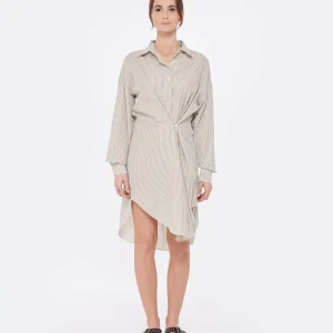 MARANT ÉTOILE Robe Seen Coton Ocre magasin en ligne france 10