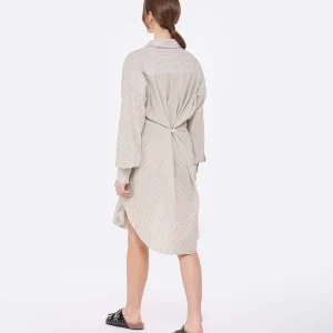 MARANT ÉTOILE Robe Seen Coton Ocre magasin en ligne france 12