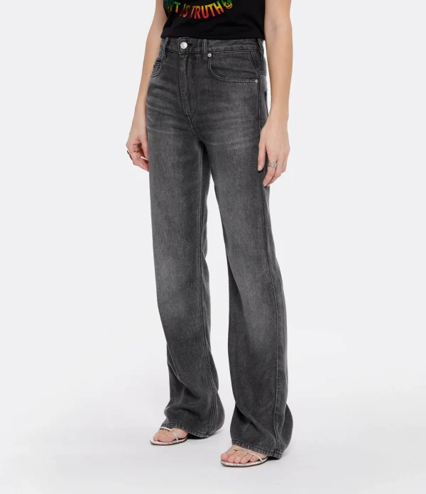 fashion pas cher MARANT ÉTOILE Jean Belvira Gris 5