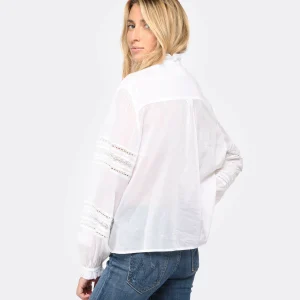 MARANT ÉTOILE Top Metina Blanc magasin paris 13