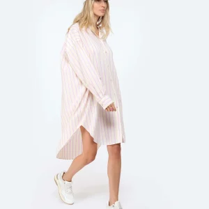 MARANT ÉTOILE Robe Seen Coton Jaune Rose en france 10