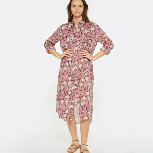 prix le plus bas MARANT ÉTOILE Robe Eliane Coton Multicolore 10