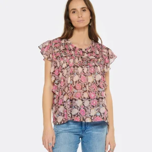 MARANT ÉTOILE Top Layona Coton Fleuri exclusivement disponibles 11