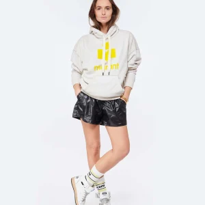 REMISE MARANT ÉTOILE Sweatshirt Mansel Coton Écru Jaune 13