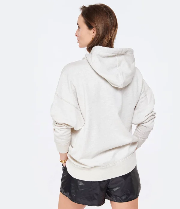 REMISE MARANT ÉTOILE Sweatshirt Mansel Coton Écru Jaune 6