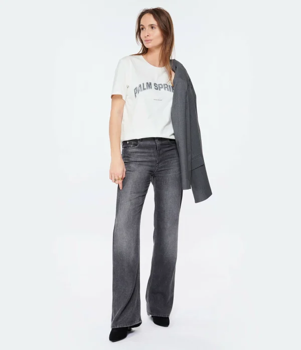 fashion pas cher MARANT ÉTOILE Jean Belvira Gris 4