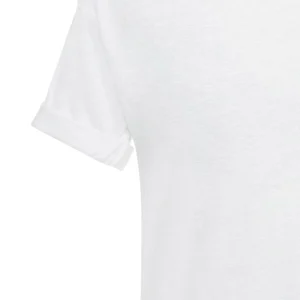 MARANT ÉTOILE Tee-shirt Koldi Uni Lin Blanc Meilleur Prix 9