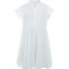 qualité supérieure MARANT ÉTOILE Robe Lanikaye Coton Blanc 14