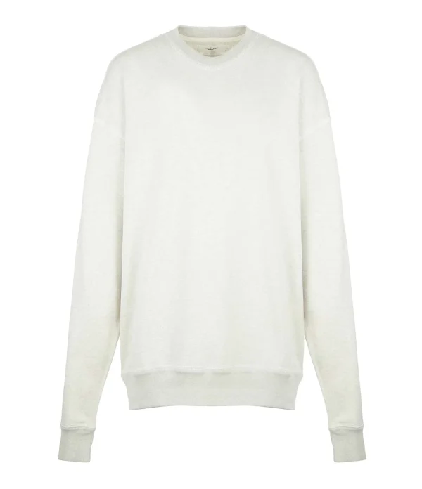 MARANT ÉTOILE Sweatshirt Mindyae Coton Écru mode tendance 1