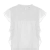 MARANT ÉTOILE Top Layona Coton Organique Blanc jusqu'à 19