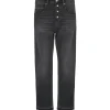 MARANT ÉTOILE Jean Belden Coton Noir Délavé magasin en ligne 22