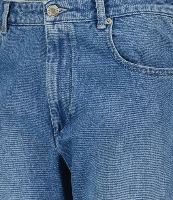 MARANT ÉTOILE Jean Neasr Coton Bleu Clair marque pas cher 3