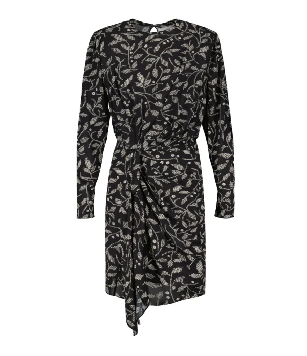 MARANT ÉTOILE Robe Courte Dulce Noir Vente 1