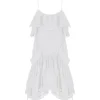 bas prix MARANT ÉTOILE Robe Moly Coton Blanc 16