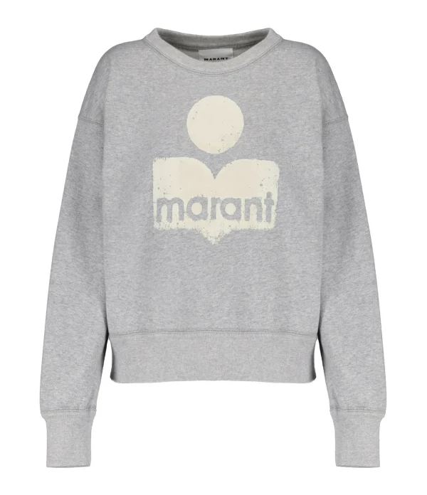 MARANT ÉTOILE Sweatshirt Mobyli Coton Gris comparez les prix 1