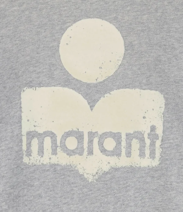 MARANT ÉTOILE Sweatshirt Mobyli Coton Gris comparez les prix 3