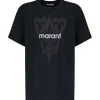 boutiqued en ligne MARANT ÉTOILE Tee-shirt Zewel Coton Noir 16