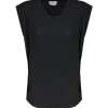 MARANT ÉTOILE Tee-shirt Kotty Lin Noir luxe soldes 19