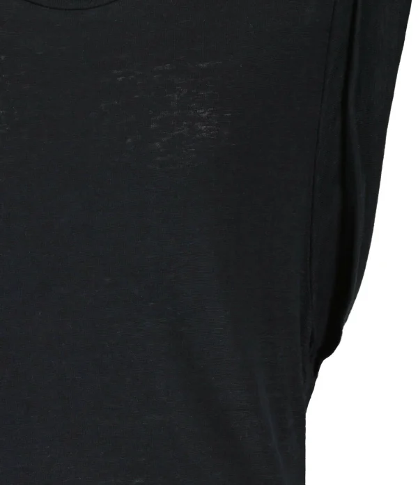 MARANT ÉTOILE Tee-shirt Kotty Lin Noir luxe soldes 3