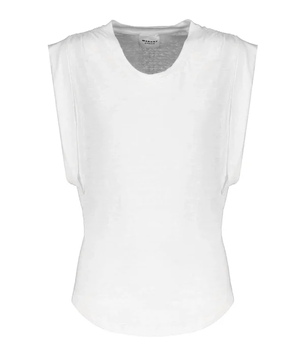 MARANT ÉTOILE Tee-shirt Kotty Lin Blanc Prix très abordable 1