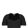 Isabel Marant Top Fania Noir boutique pas cher 16