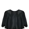 Isabel Marant Top Ogalice Ramie Noir france 19